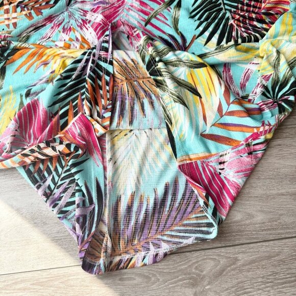 Cover Me Tropical Print Women's Swim Cover-Up - Picture 9 of 13